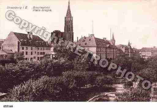 Ville de STRASBOURG, carte postale ancienne