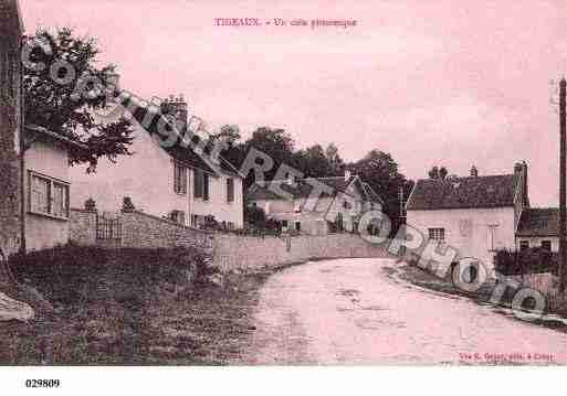 Ville de TIGEAUX, carte postale ancienne