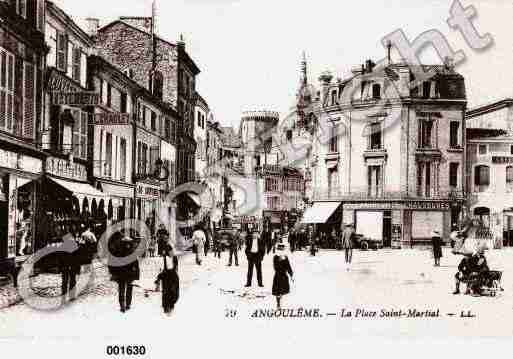 Ville de ANGOULEME, carte postale ancienne