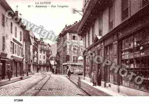 Ville de ANNECY, carte postale ancienne