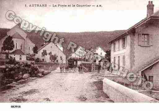 Ville de AUTRANS, carte postale ancienne