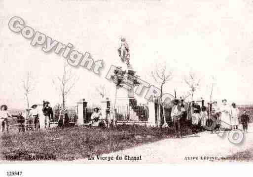 Ville de BANNANS, carte postale ancienne