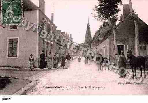 Ville de BEAUNELAROLANDE, carte postale ancienne