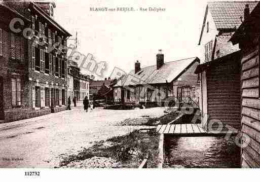 Ville de BLANGYSURBRESLE, carte postale ancienne