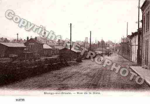 Ville de BLANGYSURBRESLE, carte postale ancienne