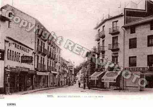 Ville de BOURGMADAME, carte postale ancienne