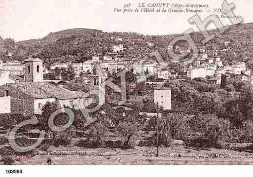 Ville de CANNET(LE), carte postale ancienne