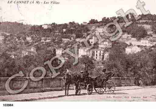 Ville de CANNET(LE), carte postale ancienne