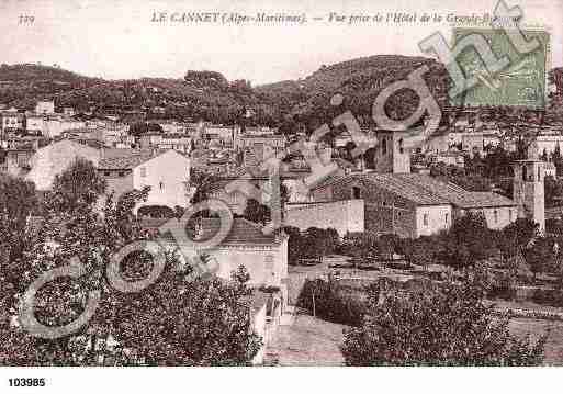 Ville de CANNET(LE), carte postale ancienne