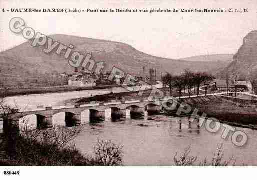 Ville de COURLESBAUME, carte postale ancienne