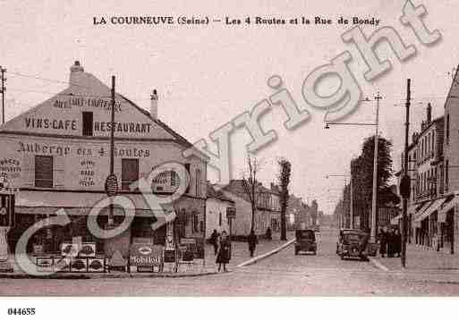 Ville de COURNEUVE(LA), carte postale ancienne