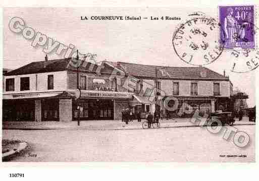 Ville de COURNEUVE(LA), carte postale ancienne