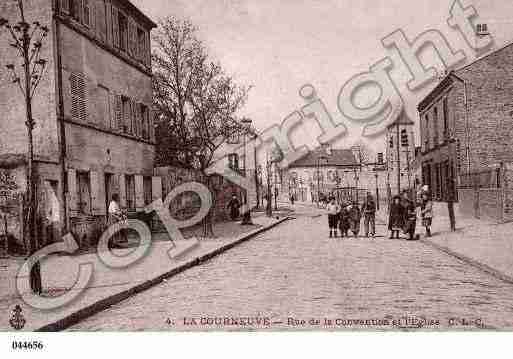 Ville de COURNEUVE(LA), carte postale ancienne