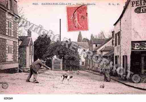 Ville de DAMMARIELESLYS, carte postale ancienne