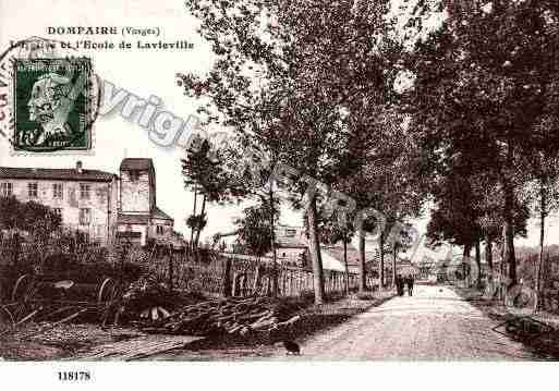 Ville de DOMPAIRE, carte postale ancienne