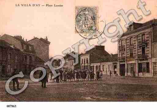 Ville de EPERNAY, carte postale ancienne