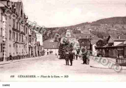 Ville de GERARDMER, carte postale ancienne