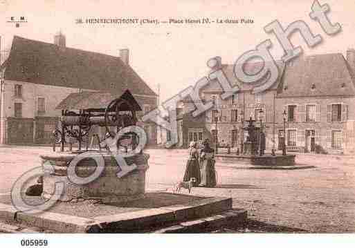 Ville de HENRICHEMONT, carte postale ancienne