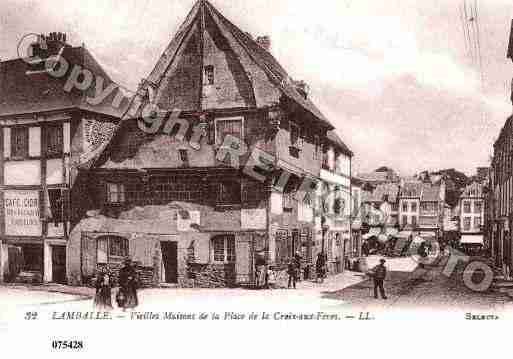 Ville de LAMBALLE, carte postale ancienne