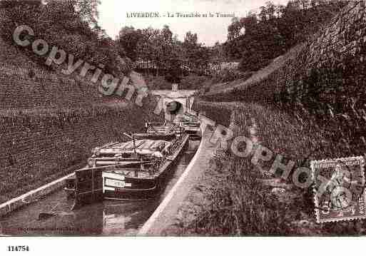 Ville de LIVERDUN, carte postale ancienne