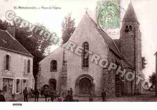 Ville de MARCHENOIR, carte postale ancienne