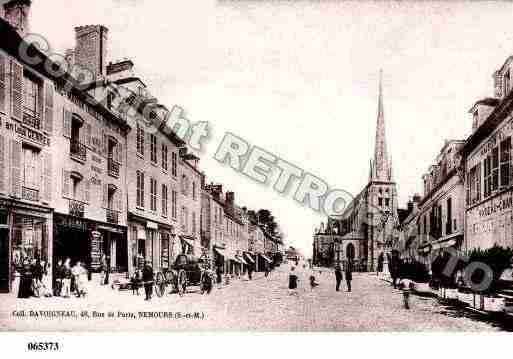 Ville de NEMOURS, carte postale ancienne