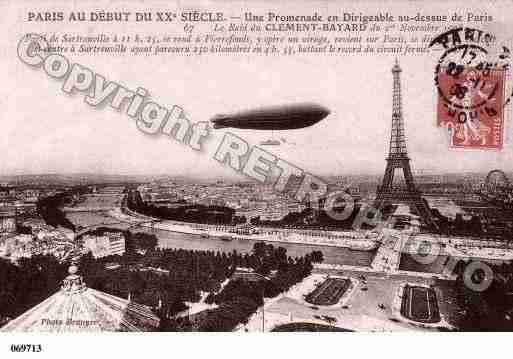 Ville de PARIS16, carte postale ancienne