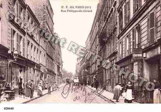 Ville de PARIS18, carte postale ancienne