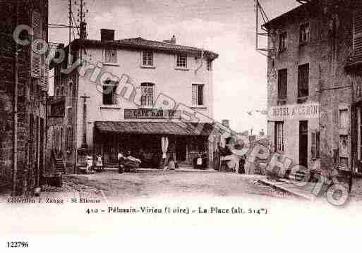 Ville de PELUSSIN, carte postale ancienne