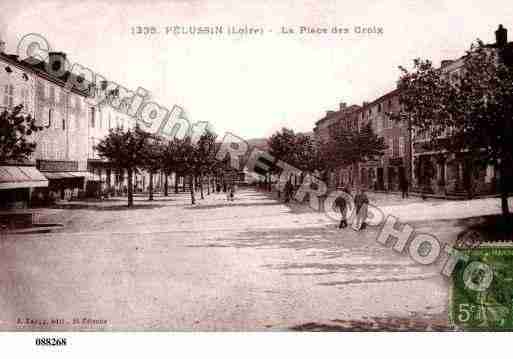 Ville de PELUSSIN, carte postale ancienne