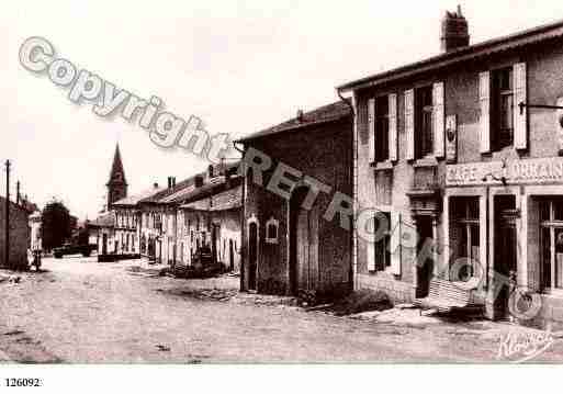 Ville de RONCOURT, carte postale ancienne