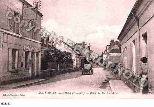 Ville de SAINTGEORGESSURCHER, carte postale ancienne