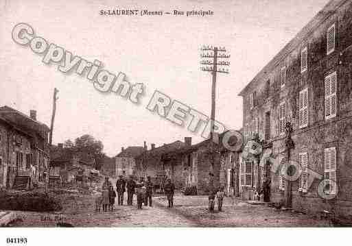 Ville de SAINTLAURENTSUROTHAIN, carte postale ancienne