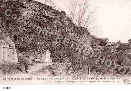 Ville de SAINTPIERREDESENOS, carte postale ancienne