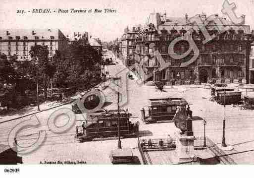 Ville de SEDAN, carte postale ancienne