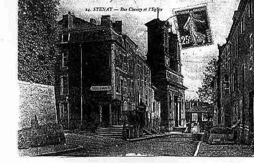 Ville de STENAY, carte postale ancienne