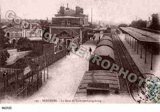 Ville de SURESNES, carte postale ancienne