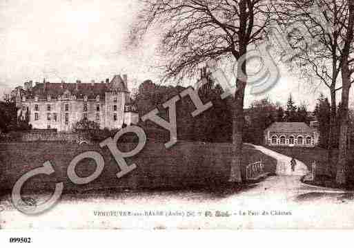 Ville de VENDEUVRESURBARSE, carte postale ancienne