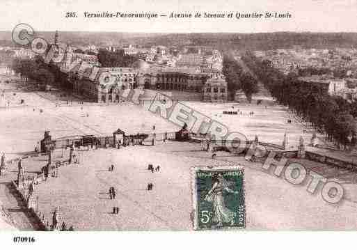 Ville de VERSAILLES, carte postale ancienne