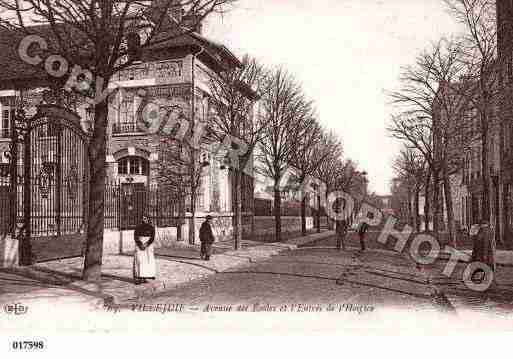 Ville de VILLEJUIF, carte postale ancienne