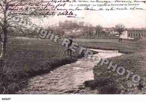 Ville de VIVEROLS, carte postale ancienne