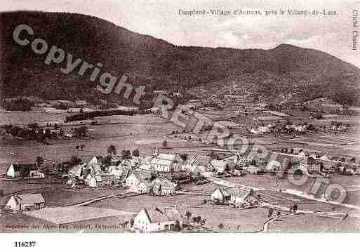 Ville de AUTRANS, carte postale ancienne