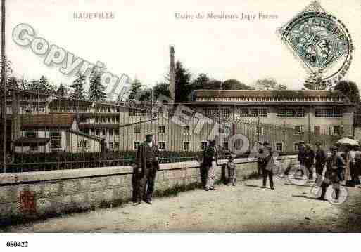 Ville de BADEVEL, carte postale ancienne