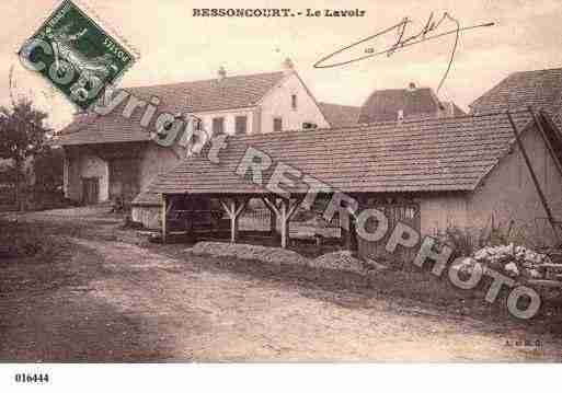 Ville de BESSONCOURT, carte postale ancienne