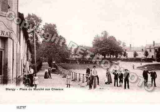 Ville de BLANGYSURBRESLE, carte postale ancienne