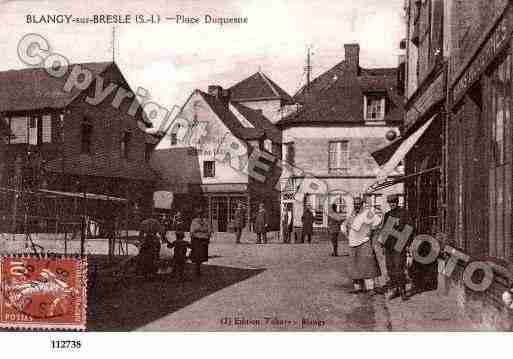 Ville de BLANGYSURBRESLE, carte postale ancienne