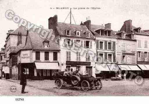 Ville de BLANGYSURBRESLE, carte postale ancienne