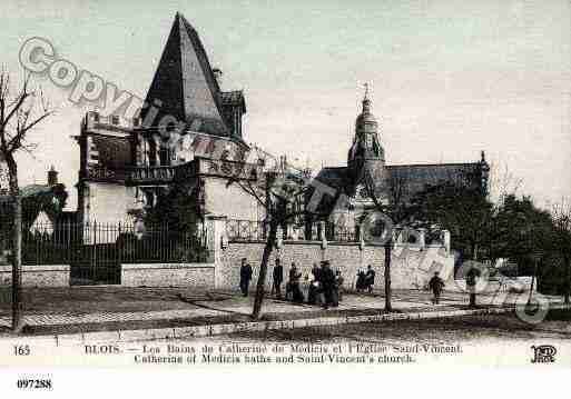 Ville de BLOIS, carte postale ancienne