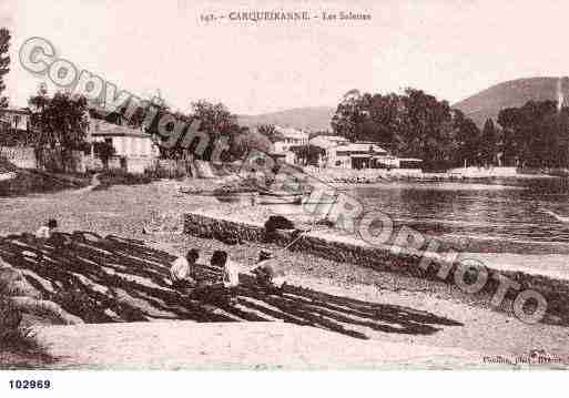 Ville de CARQUEIRANNE, carte postale ancienne