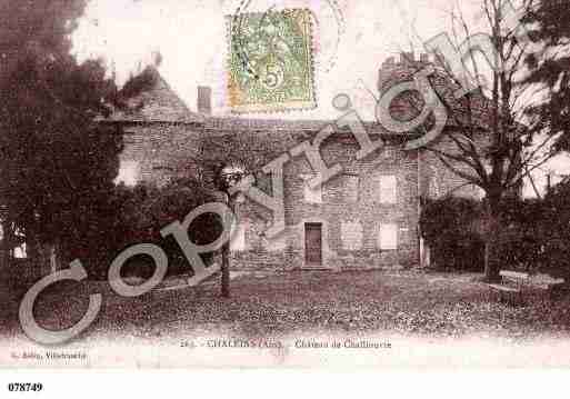 Ville de CHALEINS, carte postale ancienne